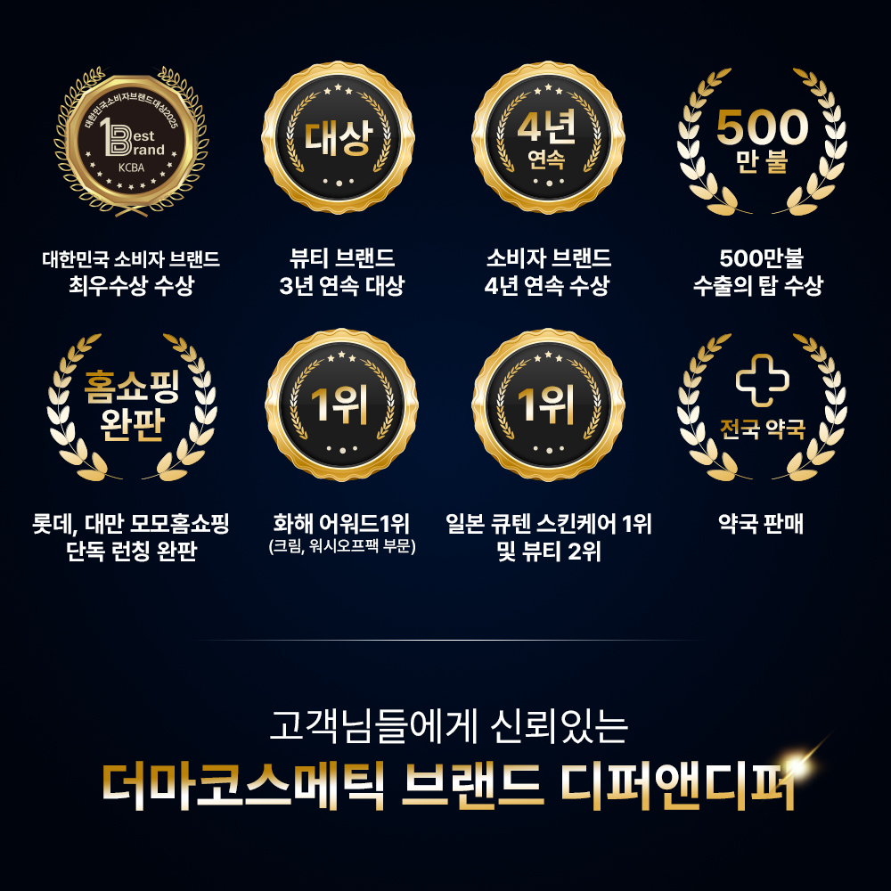 [디퍼앤디퍼]스타터팩 브라이트닝&토닝 스킨 부스터 2ml x 5개
